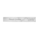 Search for white grey marble return address labels Elegant