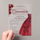 Search for acrylic quinceanera invitations Ball gown dress