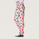 Search for red heart leggings Elegant