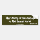 Search for enemy bumper stickers War