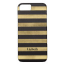 Search for gold foil stripes iphone cases Girly