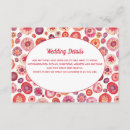 Search for floral wedding enclosure cards Modern