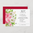 Search for christmas wedding rsvp cards Watercolor