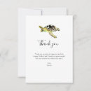 Search for sea turtle thank you cards Under the sea