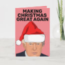 Search for make great again christmas cards Donald