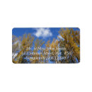 Search for fall tree return address labels Leaves