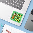 Search for cartoon fan stickers Playful bear graphic
