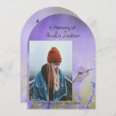 Search for inspirational celebration of life invitations Remembrance