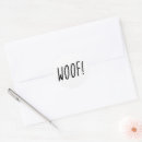 Search for white text on black stickers Dog
