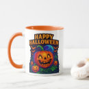 Search for glowing face mugs Pumpkin