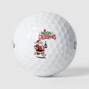 Search for santa claus golf balls Xmas
