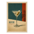 Search for vintage martini posters Mid century modern