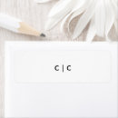 Search for logos return address labels Elegant