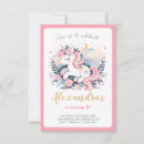 Search for unicorn 1st birthday invitations Boho
