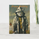 Search for funny fisherman birthday cards Cat