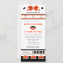 Search for orange and black wedding invitations For her
