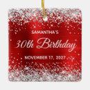 Search for 30th birthday christmas tree decorations Girly