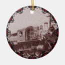 Search for steam train christmas tree decorations Old fashioned