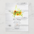 Search for sunflower shower wedding invitations Floral