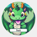 Search for cute green dragon stickers Dinosaur