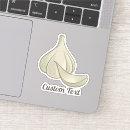Search for garlic stickers Clove