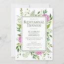 Search for hydrangea rehearsal dinner invitations Pink