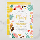 Search for sweet as pineapple invitations For her
