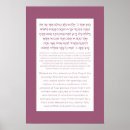 Search for hebrew blessing posters Judaism
