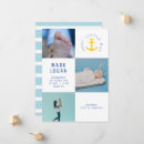 Search for ocean birth announcement cards Photo collage