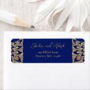 Search for peacock return address labels Gold