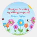Search for ladybug birthday party stickers Daisy