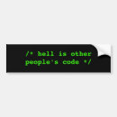 Search for code bumper stickers Software