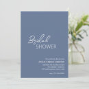 Search for dusty blue bridal shower invitations Minimalist