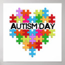 Search for autism posters Yellow