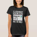 Search for funny mailman tshirts Retirement