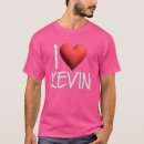 Search for kevin name tshirts Heart