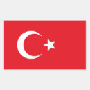 Search for flag of turkey stickers Red