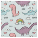 Search for cute dinosaur fabric Animals