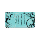Search for turquoise damask stickers Vintage