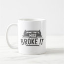 Search for mr funny mugs Clumsy