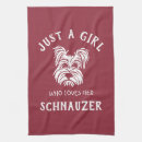 Search for schnauzer tea towels Cute