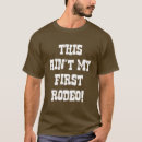 Search for not my first rodeo tshirts Western