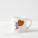 Search for flying hearts mugs Pink