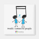 Search for musical notes magnets Choir