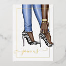 Search for zebra hens party invitations Chic