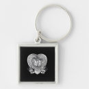 Search for heart hand key rings Spooky cute