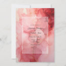 Search for red and silver wedding invitations Watercolor