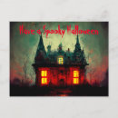 Search for new house postcards Spooky