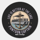 Search for pontoon boat stickers Retro