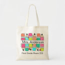 Search for color your own tote bags Teacher